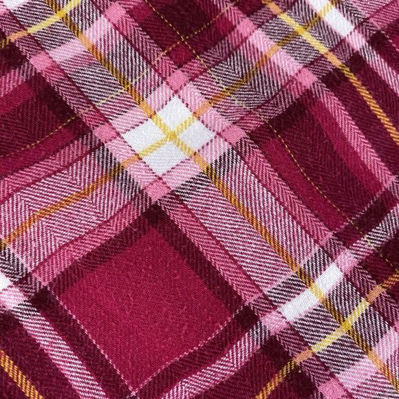 Upcycled Flannel Shirt Womens Sz Large Shacket Halloween Grunge Camp Rock - Picture 12 of 13